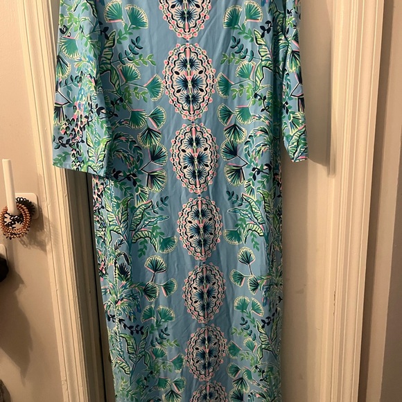 Lilly Pulitzer Dresses & Skirts - Lilly Pulitzer Mosaic Shells Dress in Blue and Green